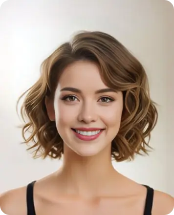 Bobcut Curly